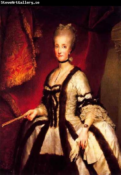 Anton Raphael Mengs Portrait of Maria Carolina of Austria Queen consort of Naples and Sicily